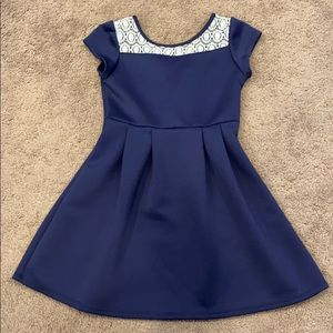 Girls Navy dress